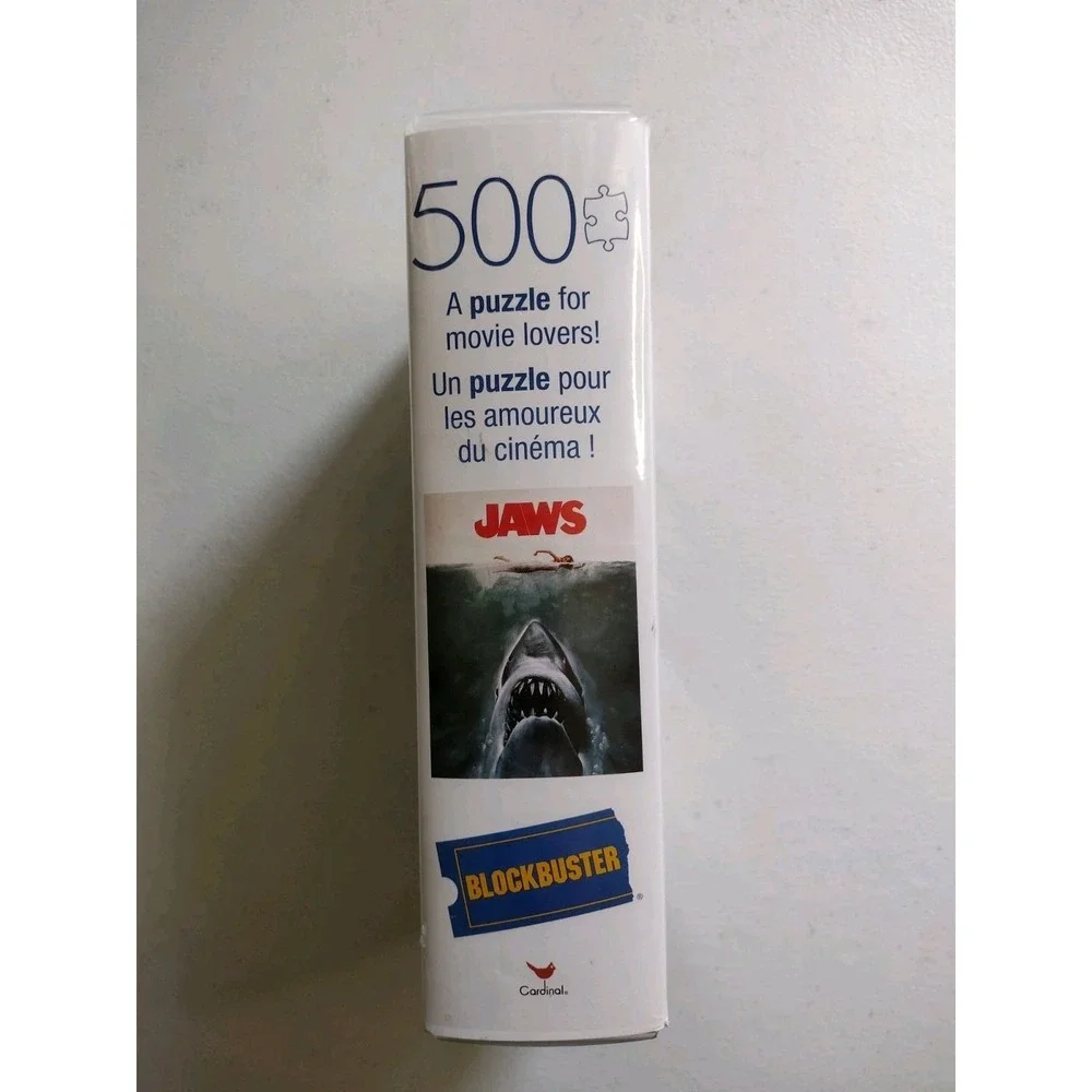 Jaws Movie Blockbuster DVD VHS Rental Box 500 Piece 24